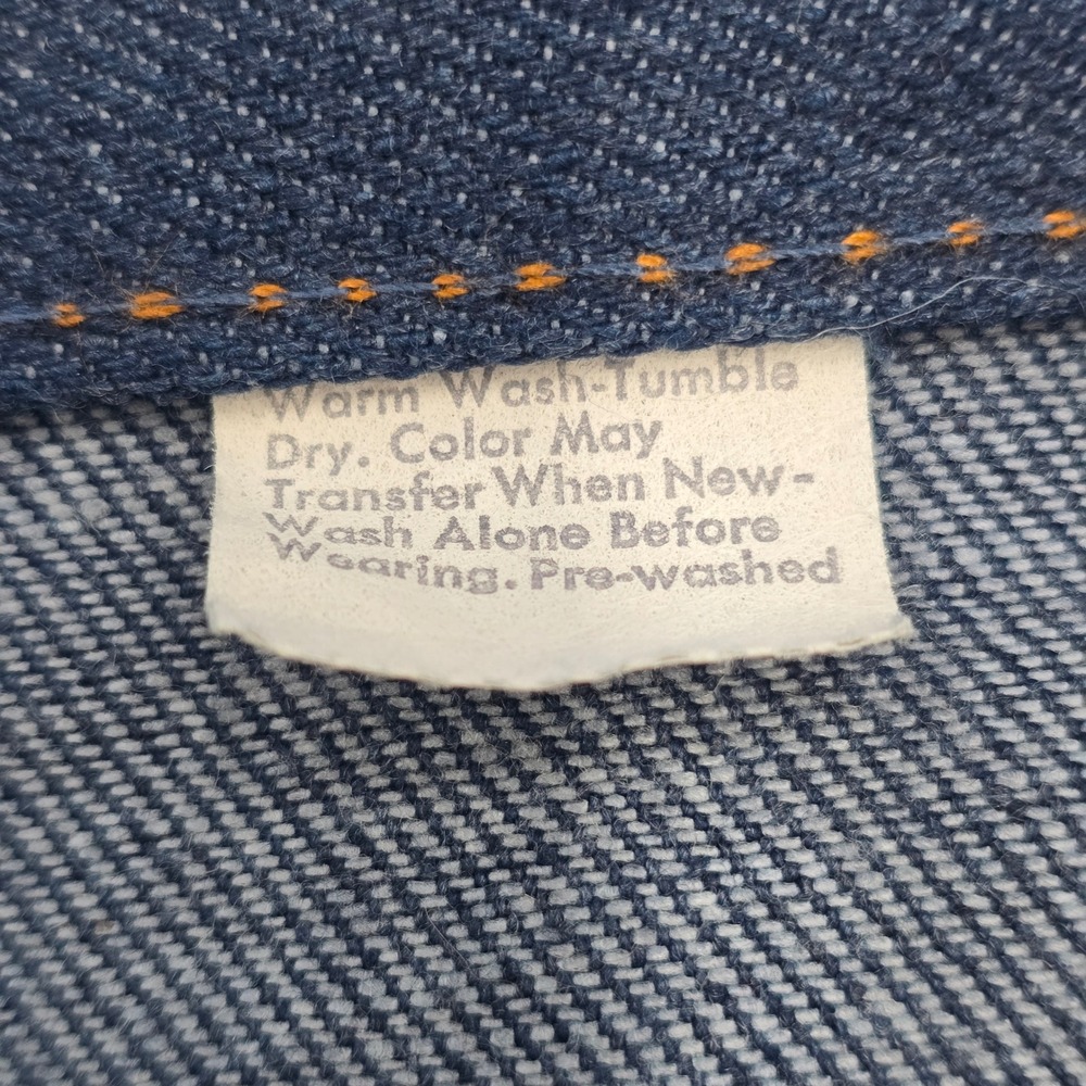 VTG 1981 Levi's 25414 Orange Tab Jeans NOS 27x34‎ Deadstock High Rise 517 USA - Picture 4 of 11